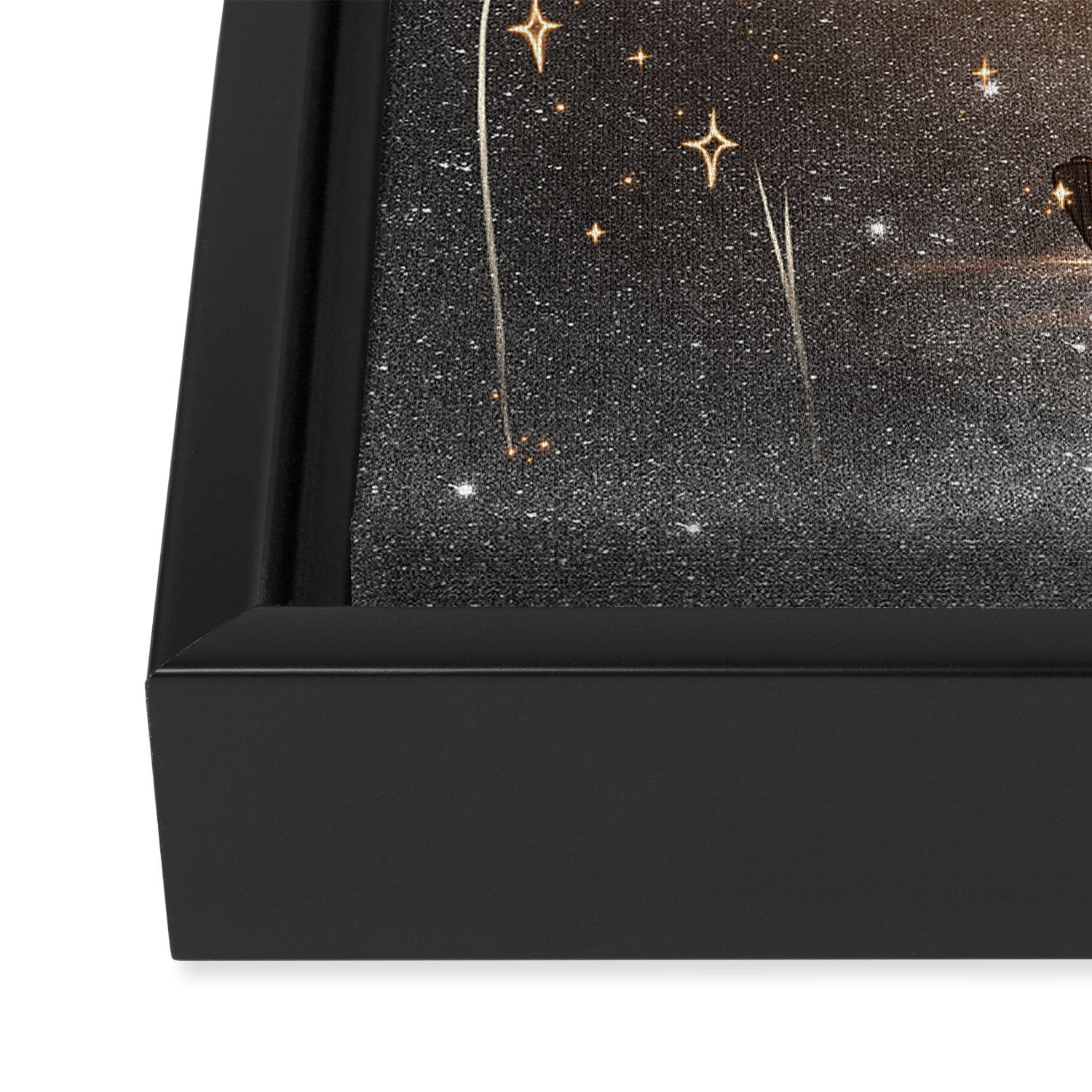 I see the universe in you. Framed Canvas Print Gallery Image 3
