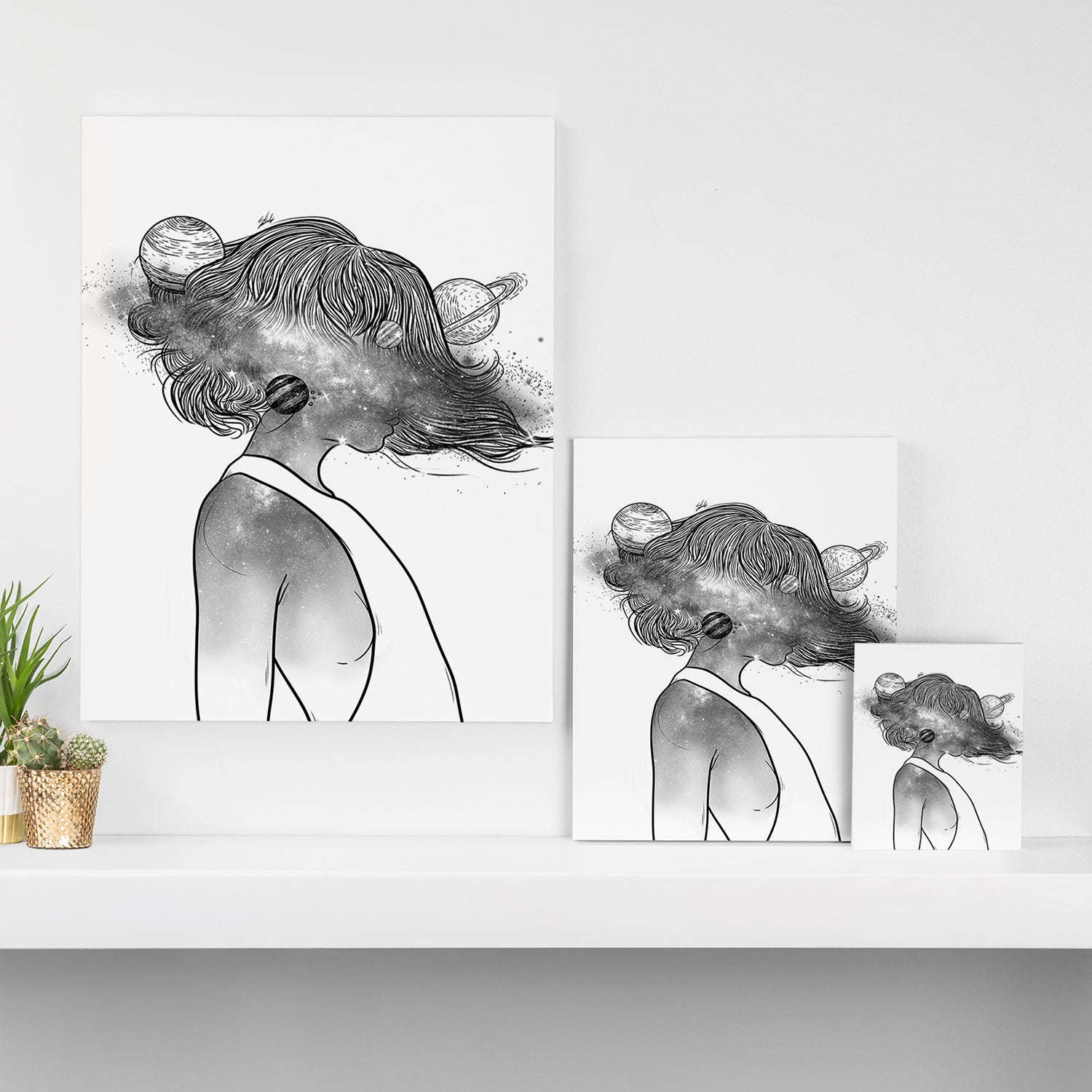 Into the universe. Canvas Print Gallery Image 3