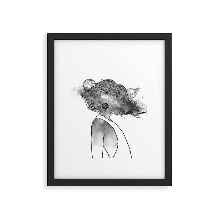 Into the universe. Framed Art Print Gallery Image 1