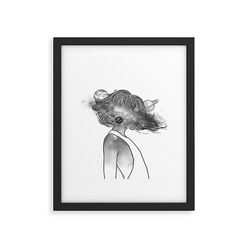 Into the universe. Framed Art Print Gallery Image 6