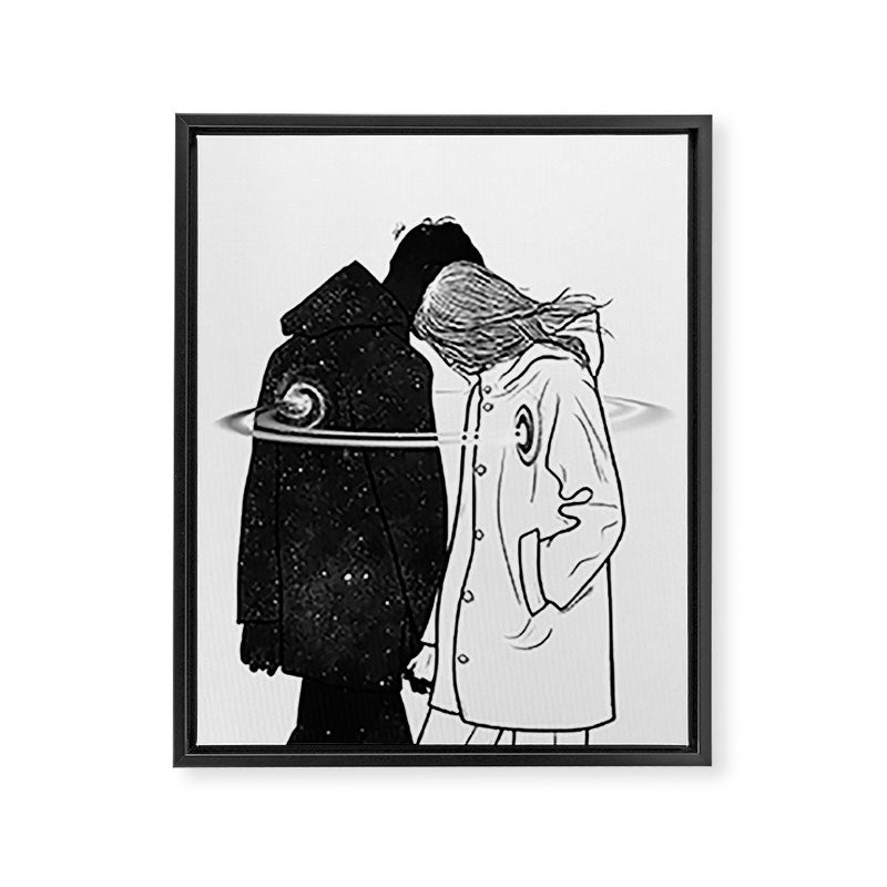 Lost and found. Framed Canvas Print Gallery Image 8