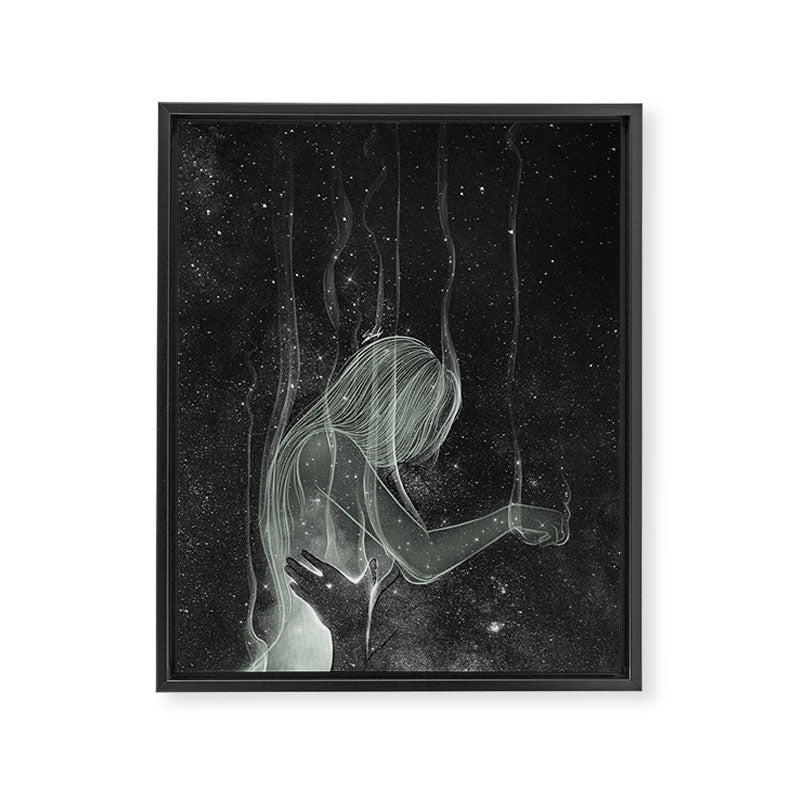 Shitty jody. Framed Canvas Print Gallery Image 8