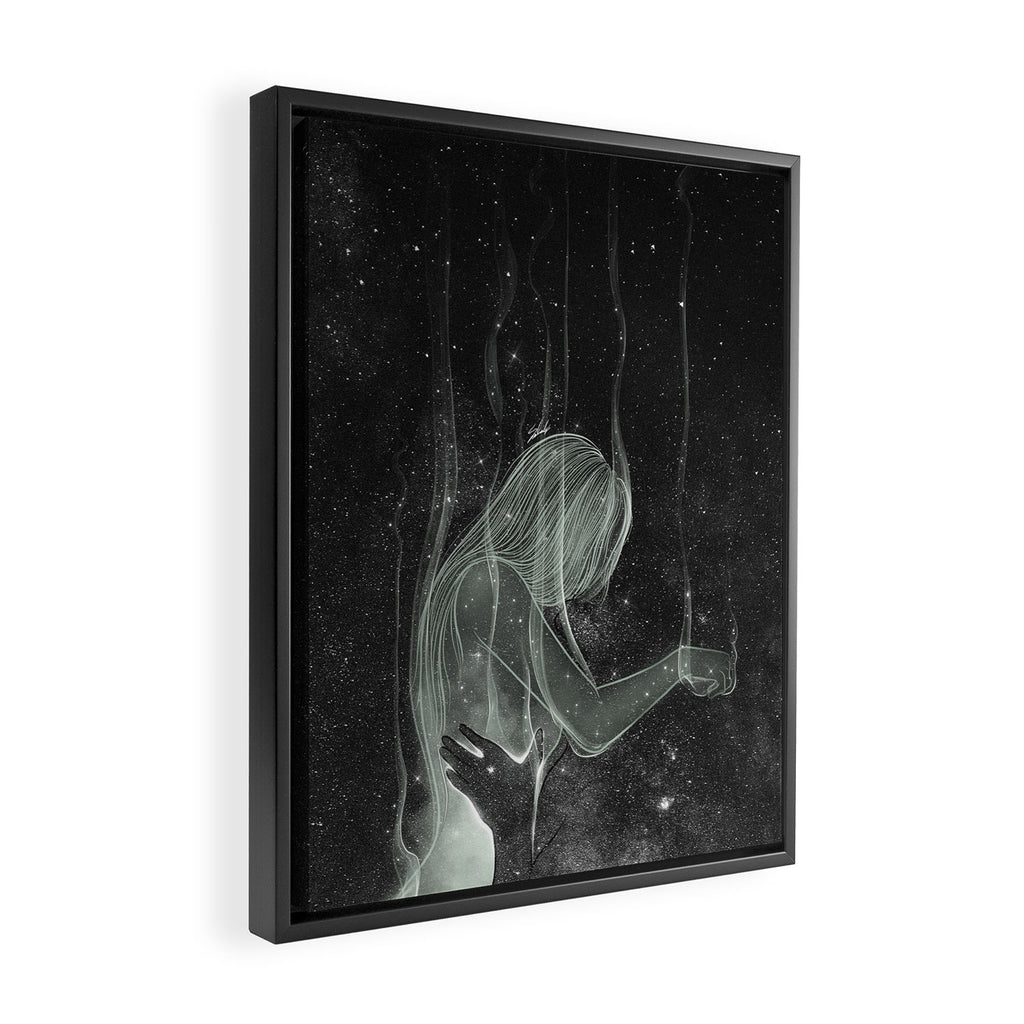 Shitty jody. Framed Canvas Print Gallery Image 2