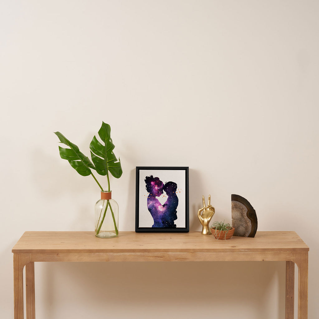 The first love. Framed Canvas Print Gallery Image 4