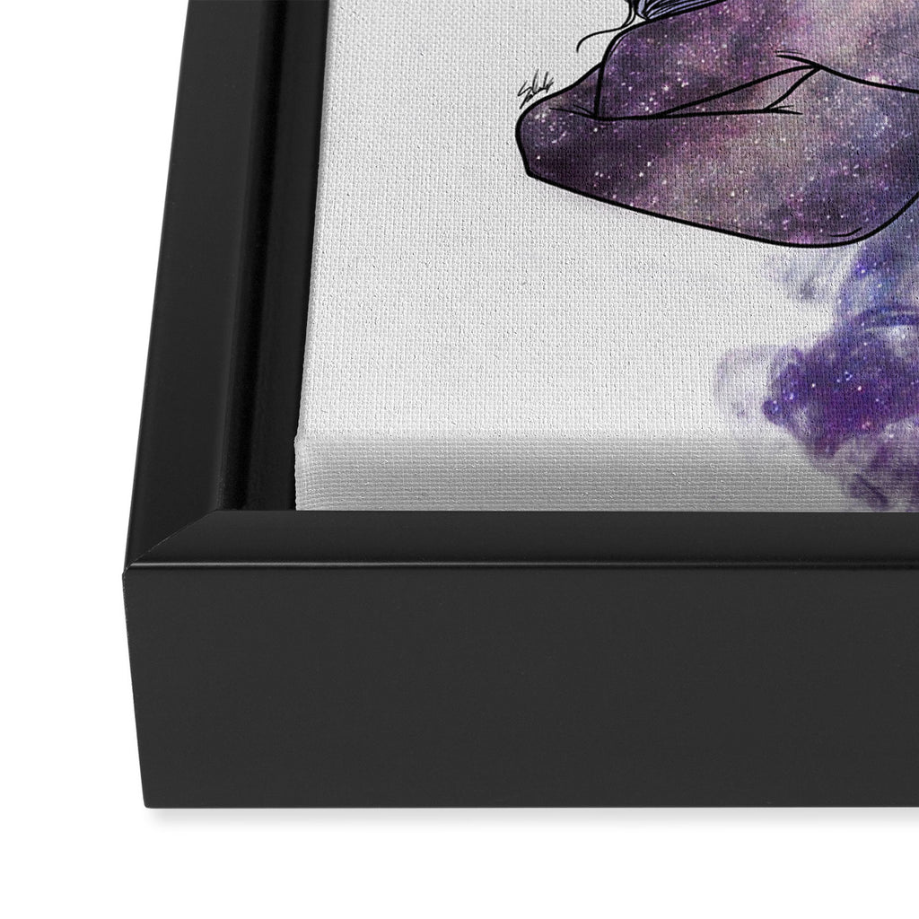 The queen of universe. Framed Canvas Print Gallery Image 3