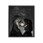 The way our souls melted. Framed Canvas Print Gallery Image 8