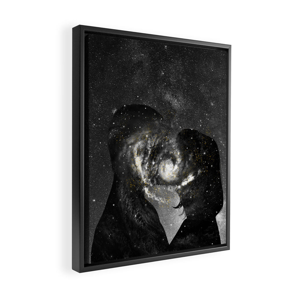 The way our souls melted. Framed Canvas Print Gallery Image 2