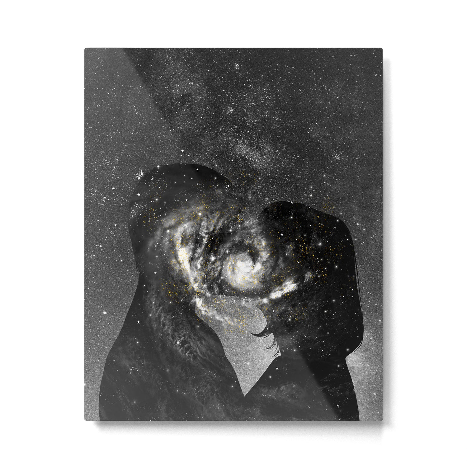 The way our souls melted. Metal Print Gallery Image 6
