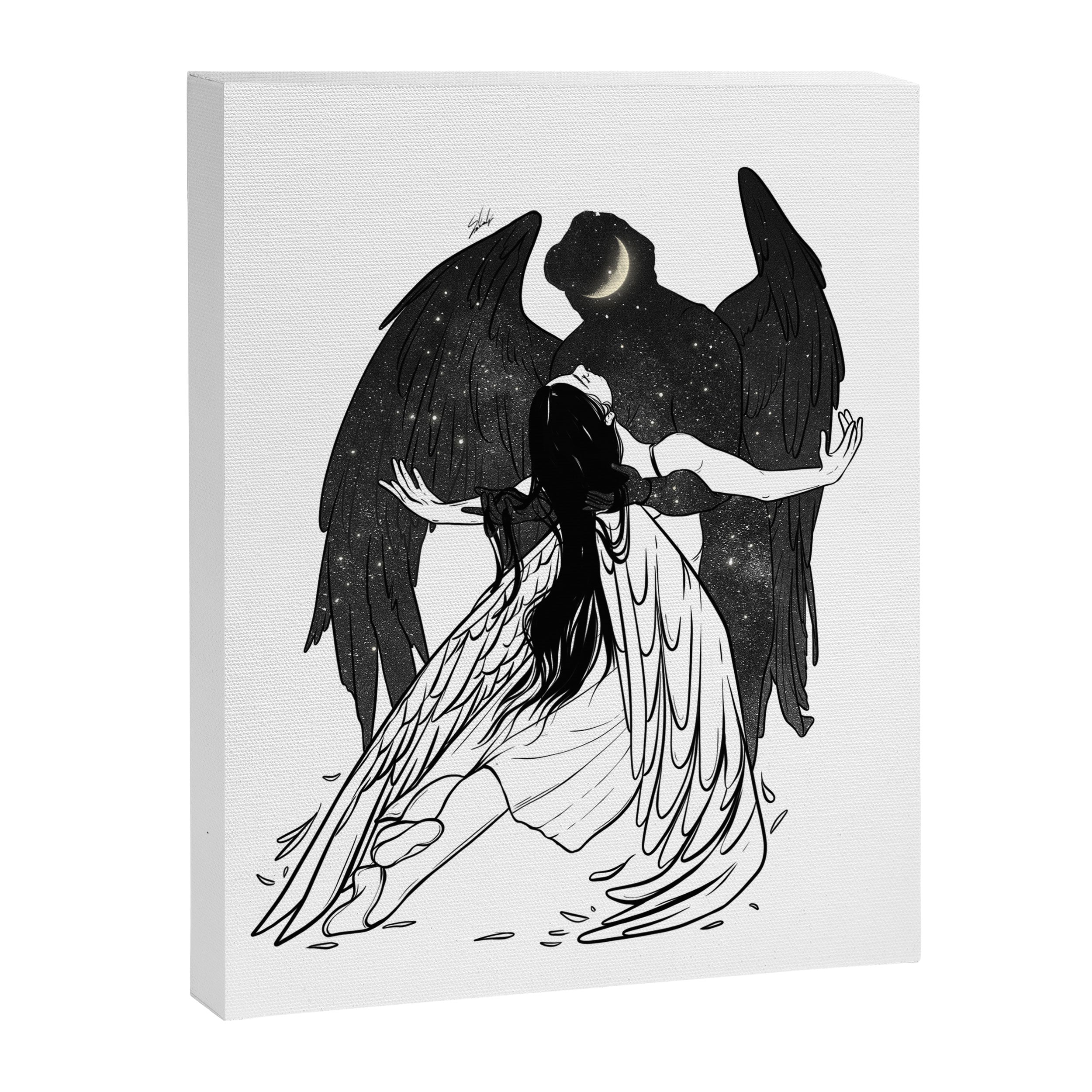 Universe Angels Canvas Print Gallery Image 6