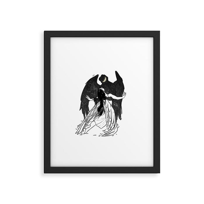 Universe Angels Framed Art Print Gallery Image 1