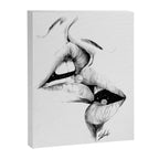 Universe kiss. Canvas Print Gallery Image 8