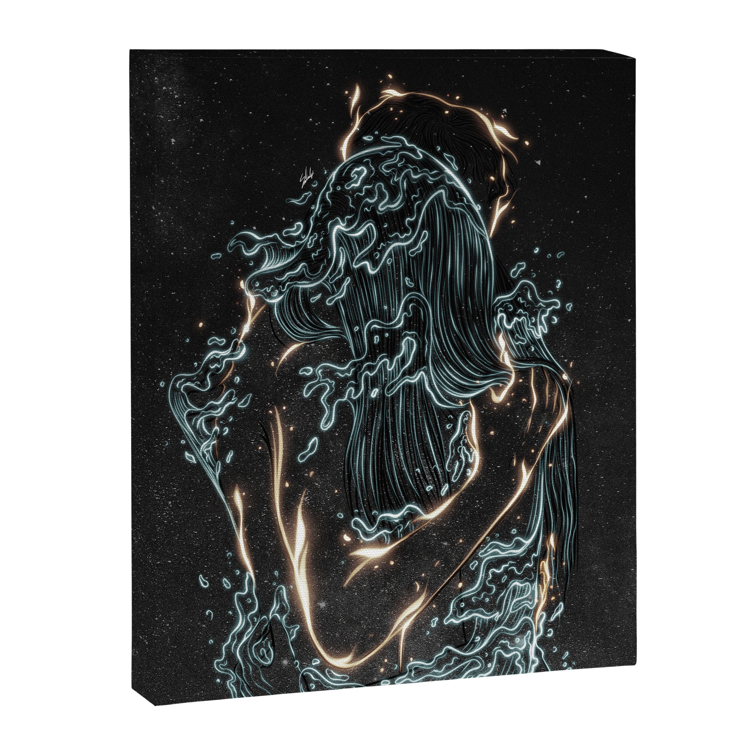 Water and fire. Canvas Print Gallery Image 8