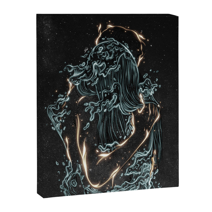 Water and fire. Canvas Print Gallery Image 1