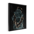 Water and fire. Framed Canvas Print Gallery Image 2