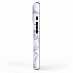 Miami White Map iPhone Case Gallery Image 2