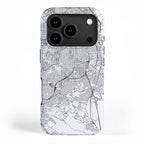 San Francisco White Map iPhone Case Gallery Image 1