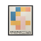 Bauhaus poster 1923 Juli. Framed Canvas Print Gallery Image 6