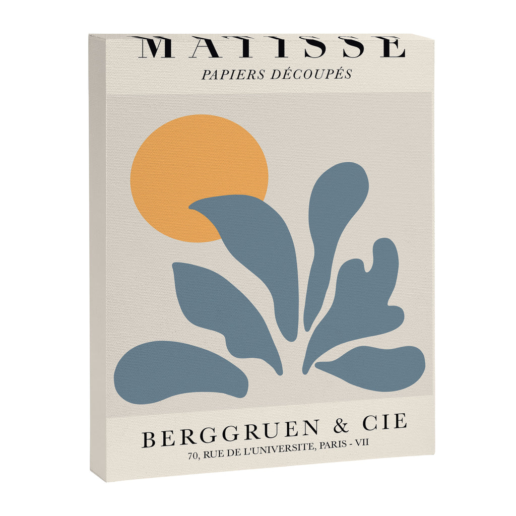 Exhibition poster Henri Matisse 1953. Canvas Print Gallery Image 6