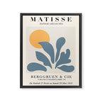 Exhibition poster Henri Matisse 1953. Framed Canvas Print Gallery Image 6