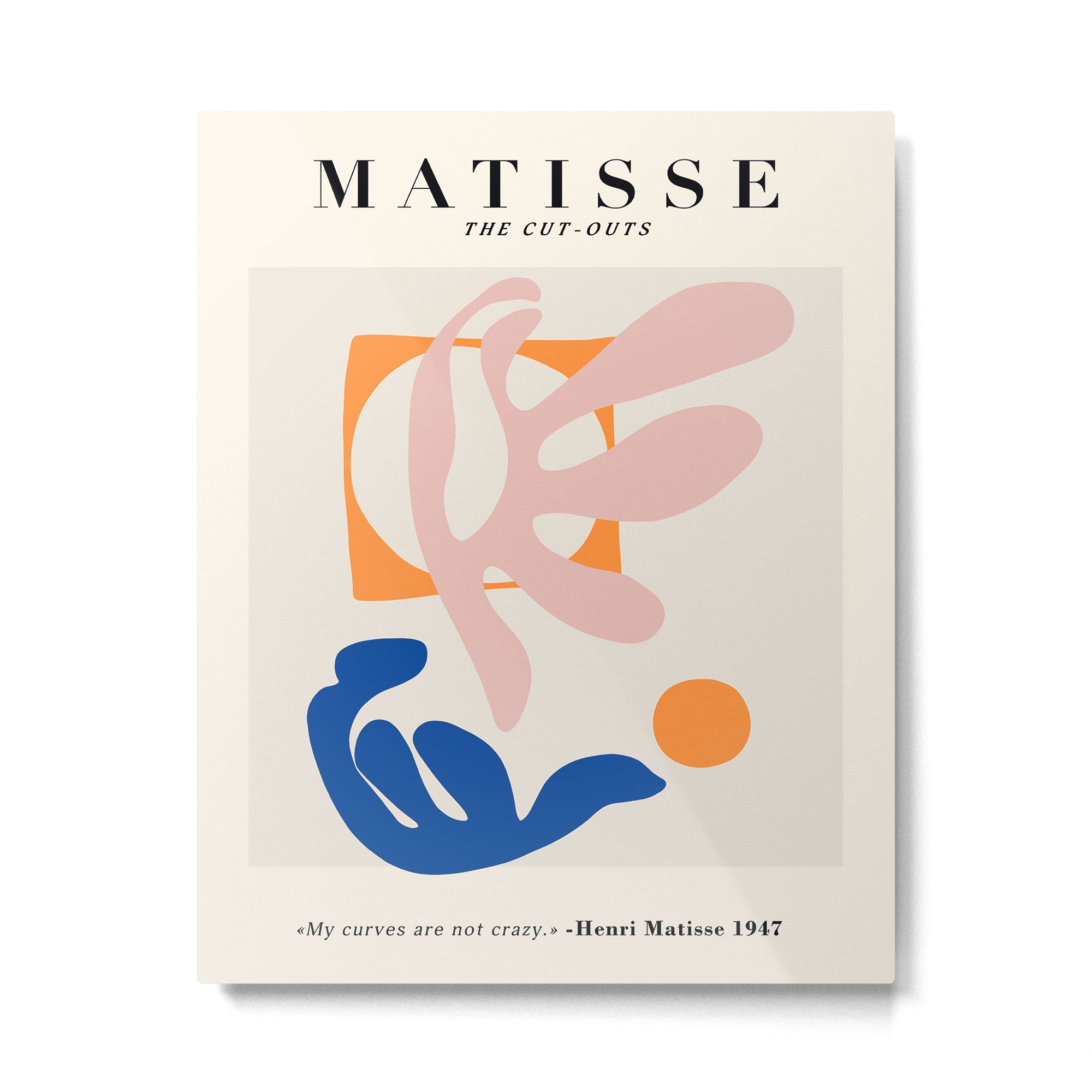 Exhibition poster Henri Matisse. Metal Print Gallery Image 4