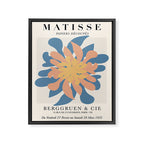 Exhibition poster Henri Matisse-Berggruen  1953.  Framed Canvas Print Gallery Image 6