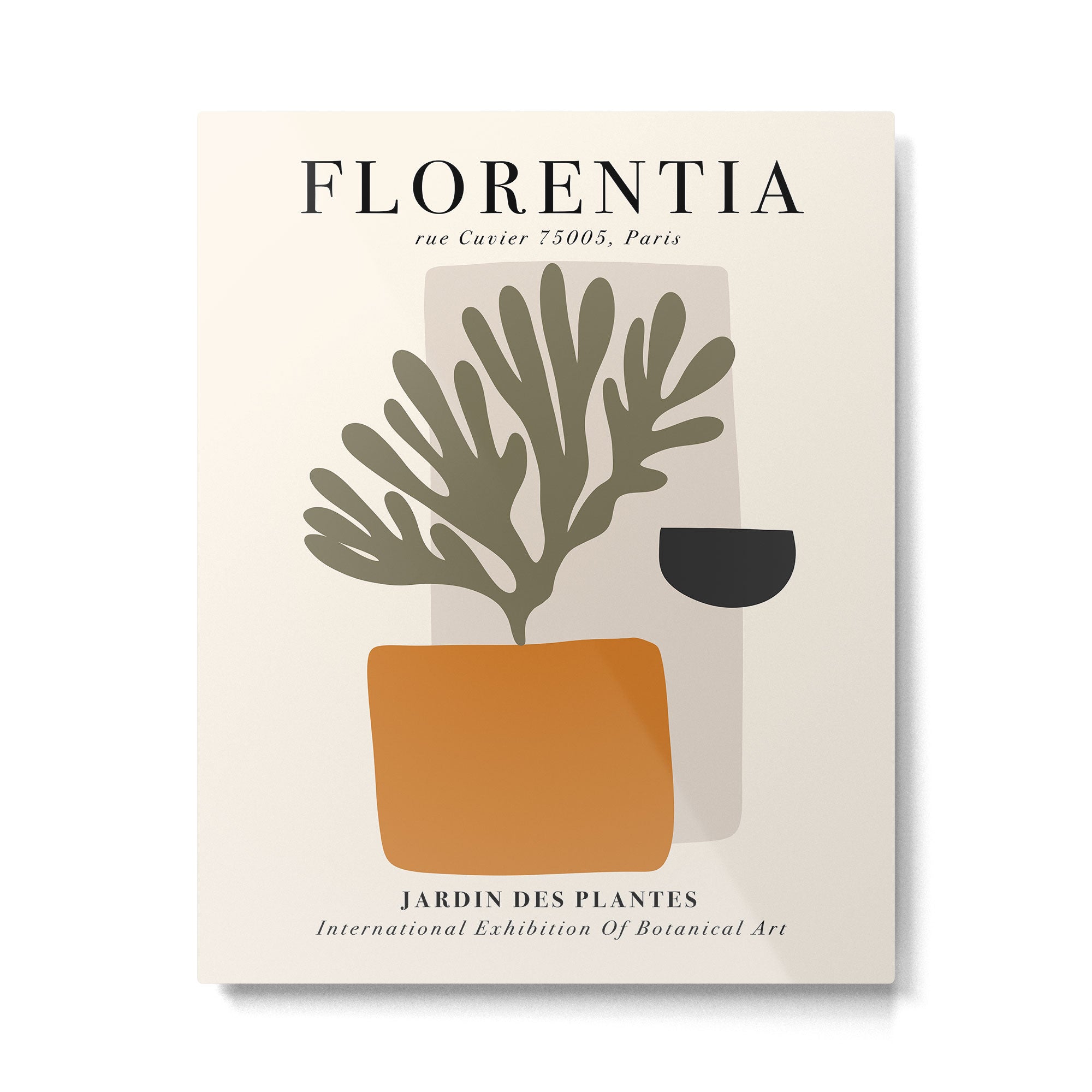 Exhibition poster Henri Matisse-Florentia. Metal Print Gallery Image 4