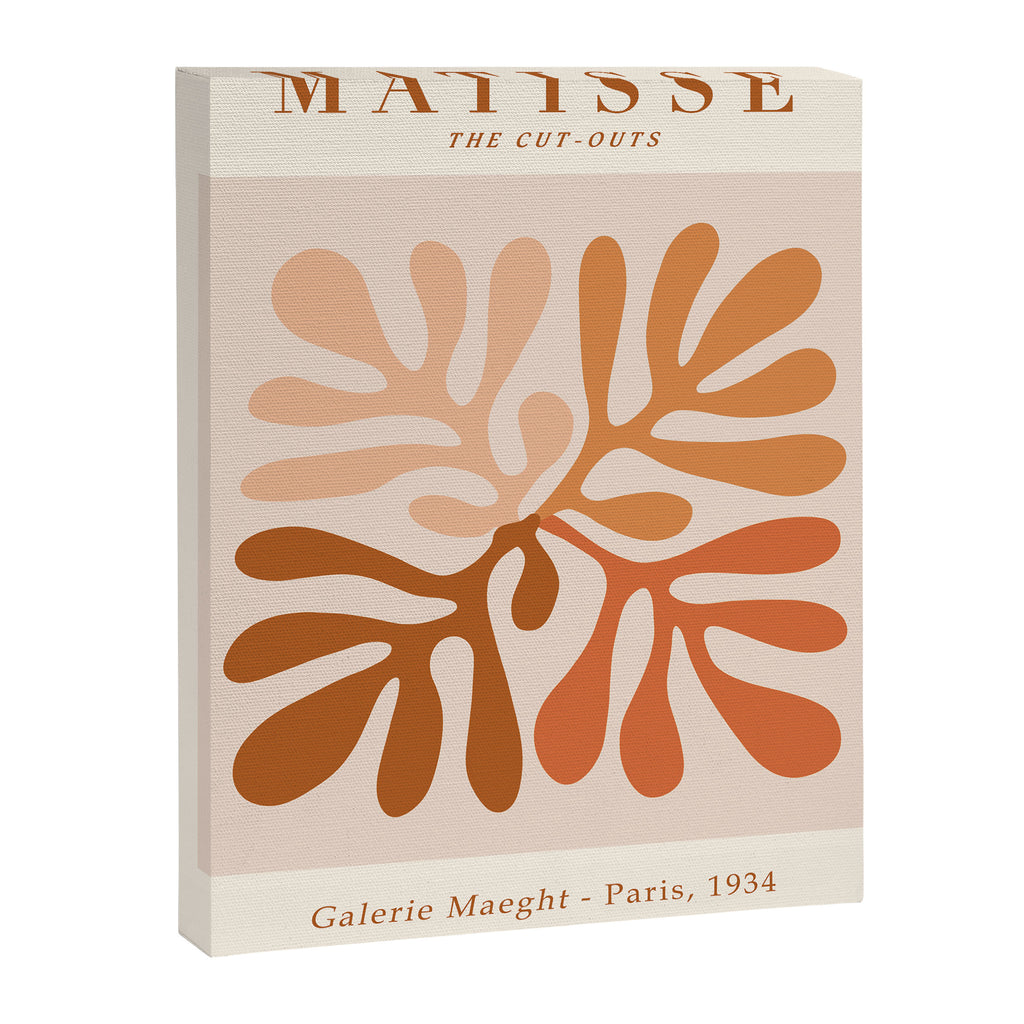 Exhibition poster Henri Matisse-Galerie Maeght-Paris 1934. Canvas Print Gallery Image 6