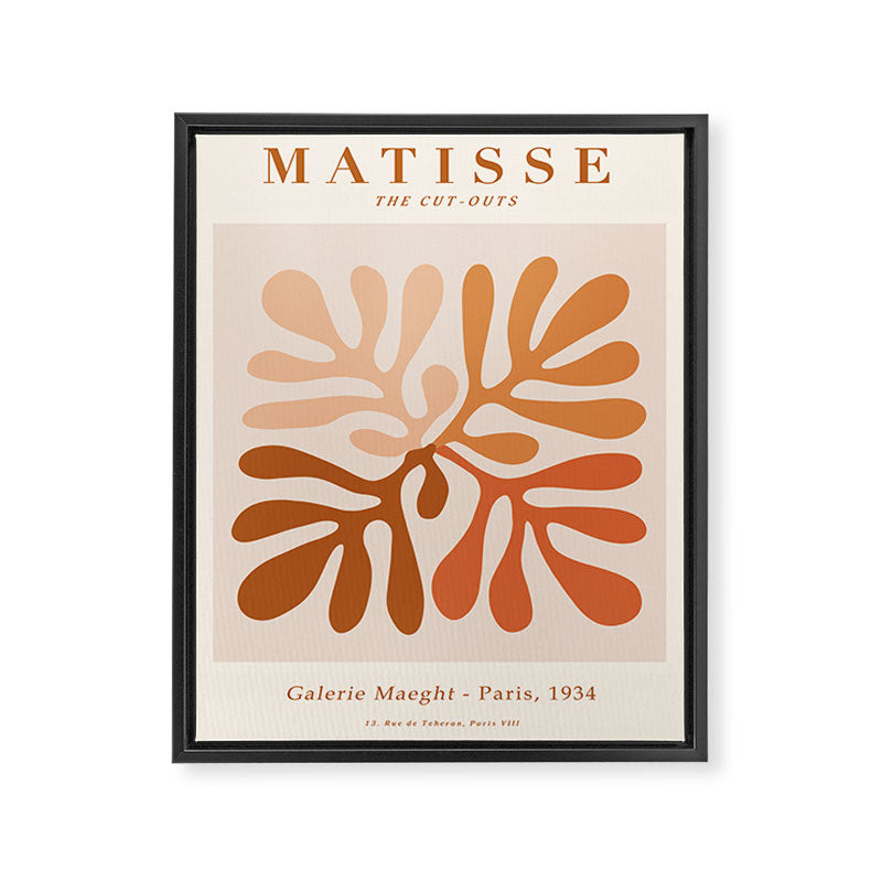 Exhibition poster Henri Matisse-Galerie Maeght-Paris 1934. Framed Canvas Print Gallery Image 6