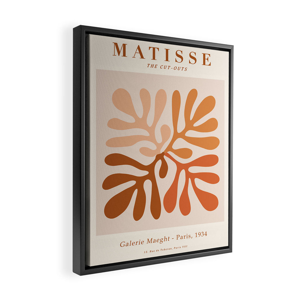 Exhibition poster Henri Matisse-Galerie Maeght-Paris 1934. Framed Canvas Print Gallery Image 2