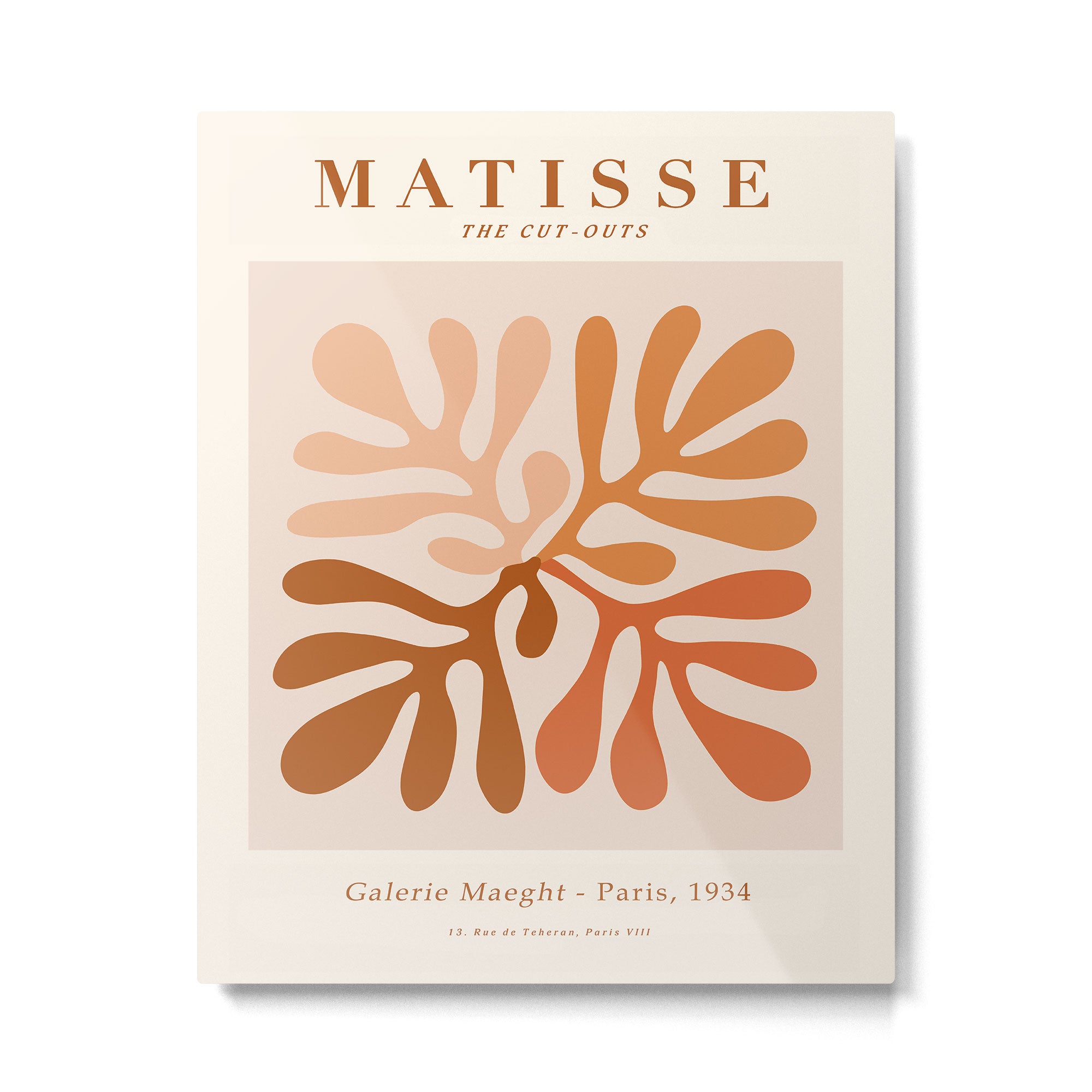 Exhibition poster Henri Matisse-Galerie Maeght-Paris 1934. Metal Print Gallery Image 4