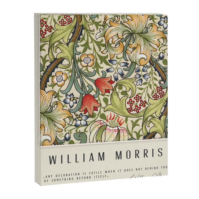Modern poster-William Morris-Vegetable print 4. Canvas Print Gallery Image 1