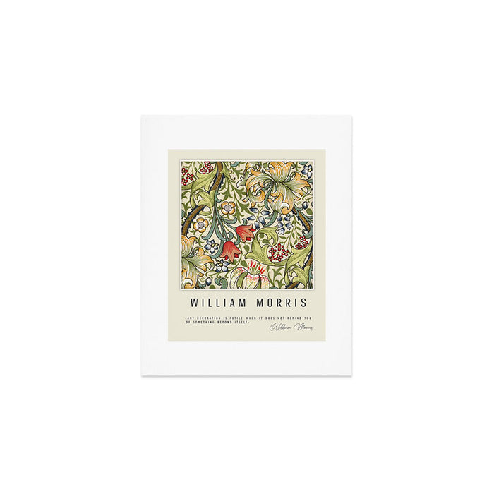 Modern poster-William Morris-Vegetable print 4. Art Print Gallery Image 1