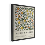 Modern poster-William Morris-Vegetable print with lemons. Framed Canvas Print Gallery Image 2