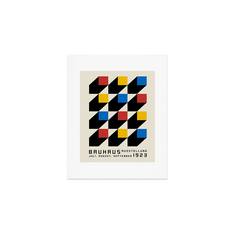 Vintage poster-Bauhaus Juli-September 1923. Art Print Gallery Image 1