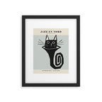 Vintage poster-Jazz festival-Jazz en nord -2013. Framed Art Print Gallery Image 5