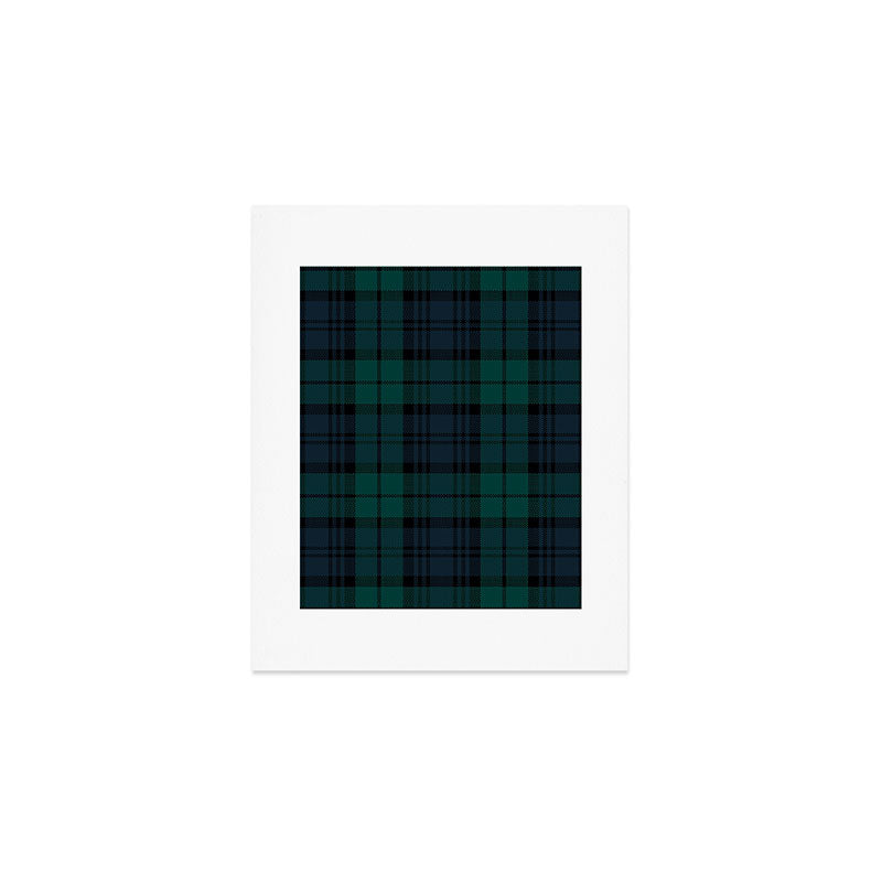 Love Tartán (2) - Black Watch Art Print Gallery Image 1