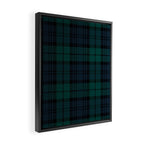 Love Tartán (2) - Black Watch Framed Canvas Print Gallery Image 2