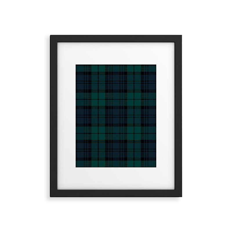 Love Tartán (2) - Black Watch Framed Art Print Gallery Image 6