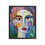 Chip Face Framed Canvas Print Gallery Image 6