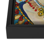 Flora Framed Canvas Print Gallery Image 3