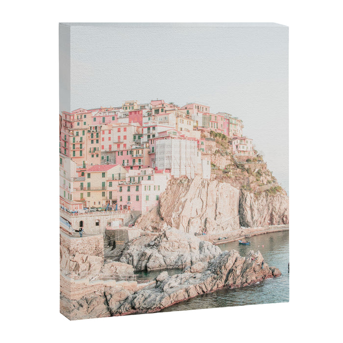 Positano, Italy Amalfi Coast Romantic Photography Canvas Print Gallery Image 1