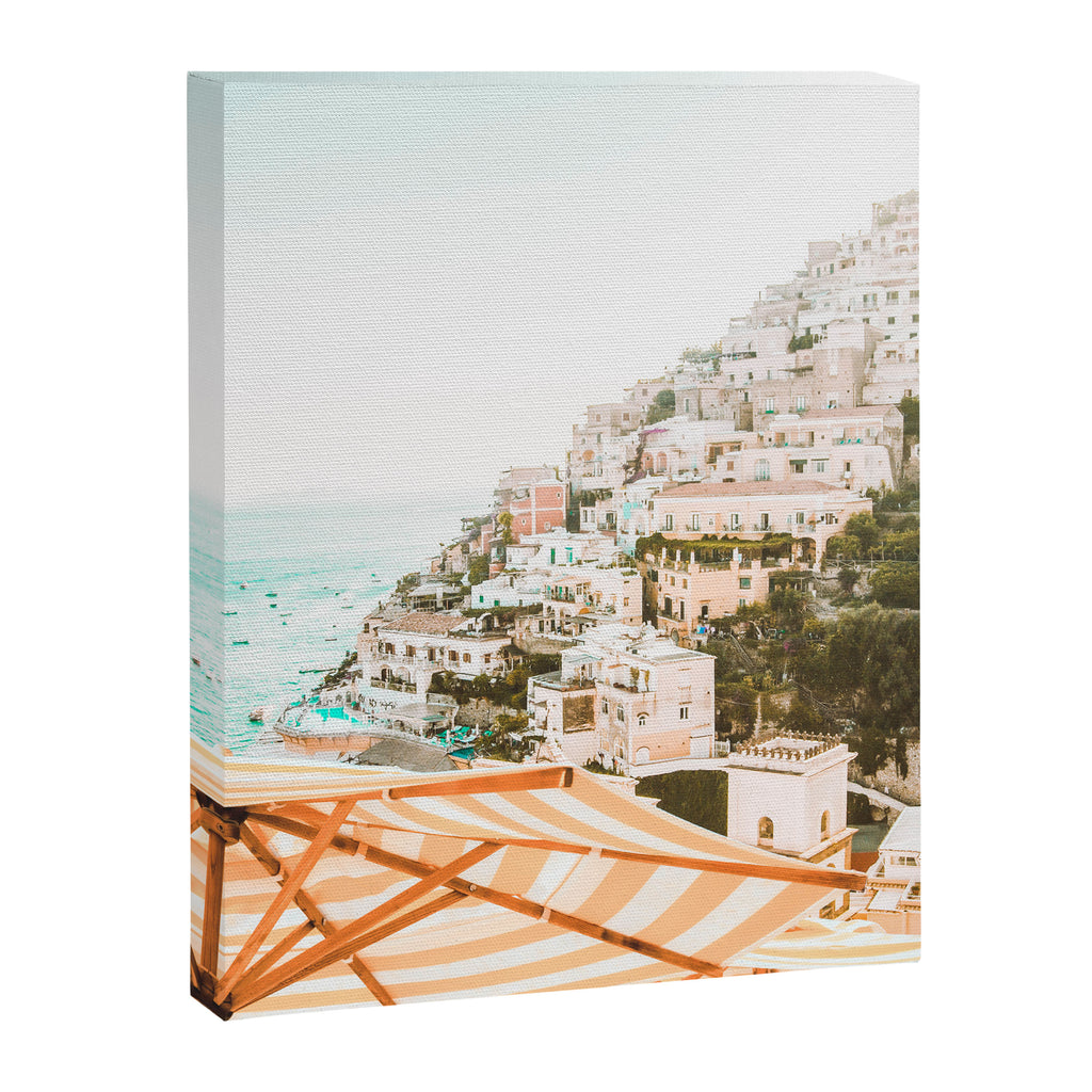 Positano, Italy Beach Vibes Photography Canvas Print Gallery Image 6