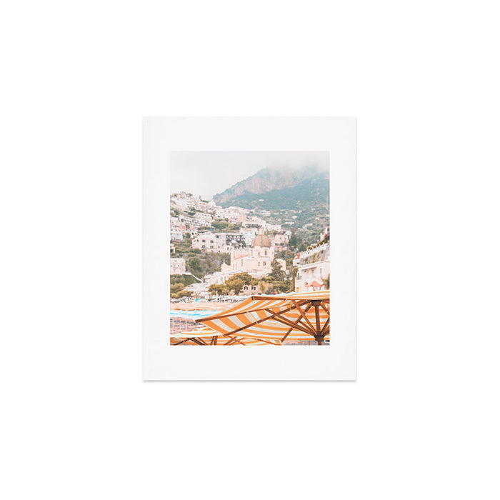 Positano, Italy Summer Time Photography Art Print Gallery Image 1