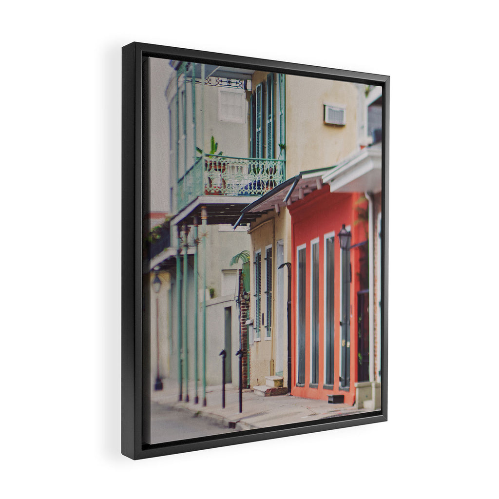 A Walk through New Orleans Framed Canvas Print Gallery Image 2