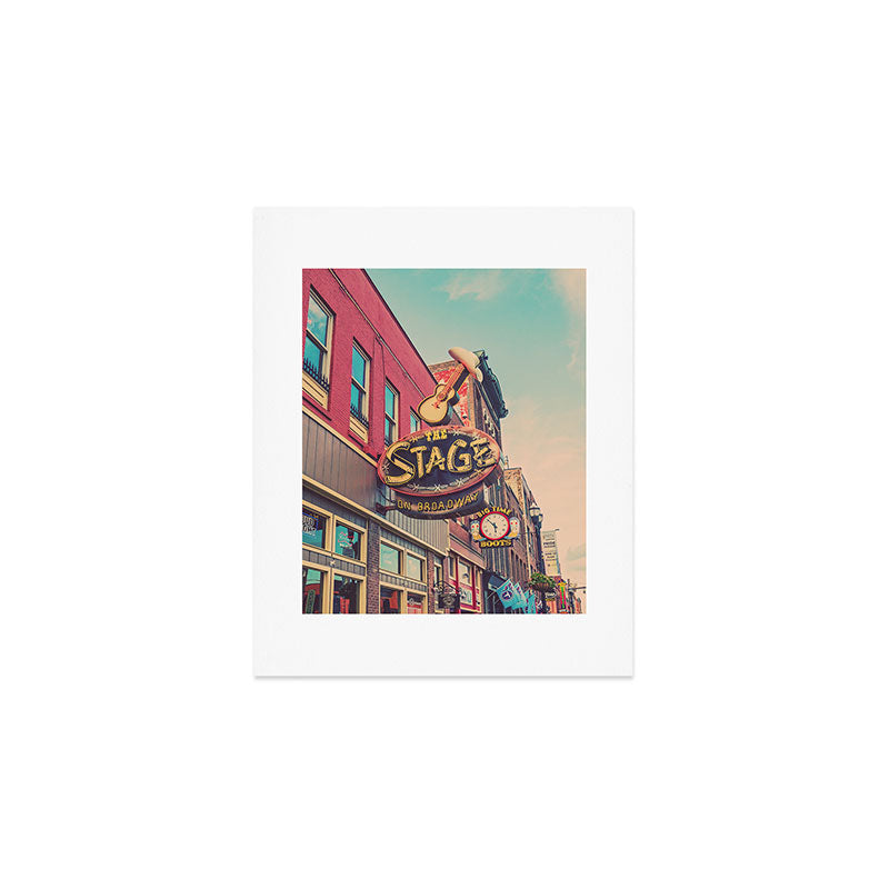 The Stage Nashville Art Print Gallery Image 1