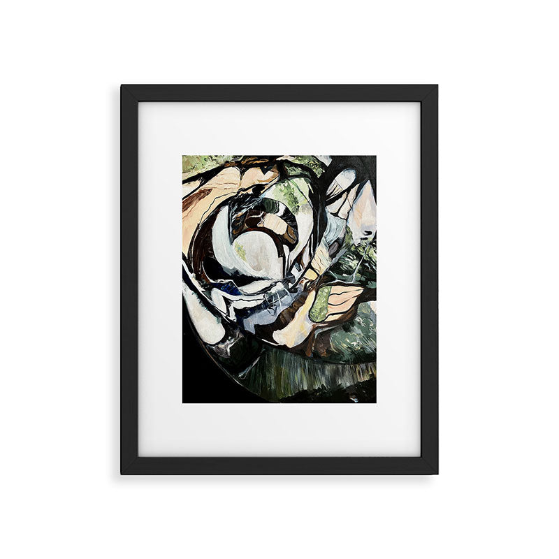 Silver mirrors and reflections Past and present are reflected Framed Art Print Gallery Image 5