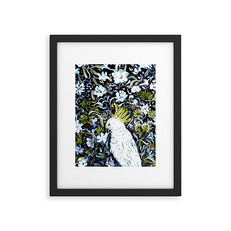 Australia cocktoo  Framed Art Print