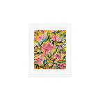 Golden and Pink chinoiserie by nadar musa  Art Print Gallery Image 1