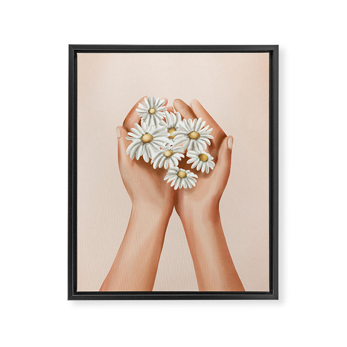 A Gentle Gift Framed Canvas Print Gallery Image 1