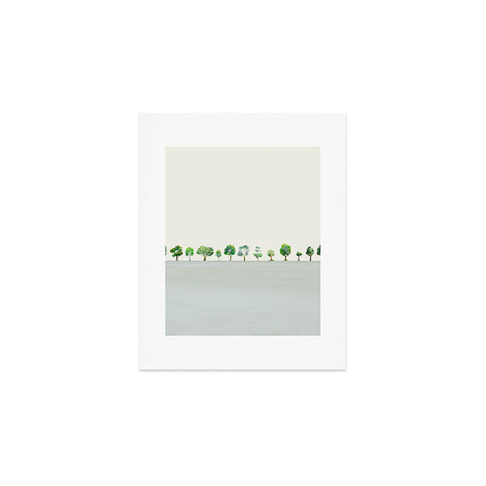 A Row Of Trees Art Print Gallery Image 1